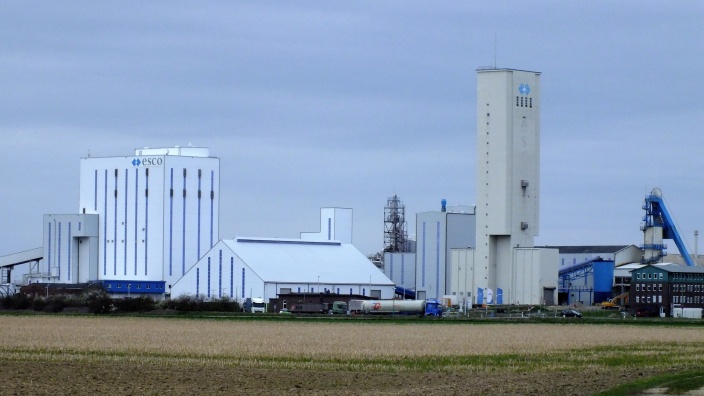 Steinsalzbergwerk in Borth